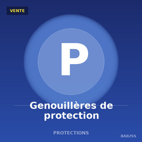 Genouillères de protection
